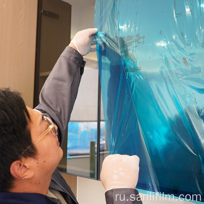 Вариант толщины защитной пленки для стекла или окна